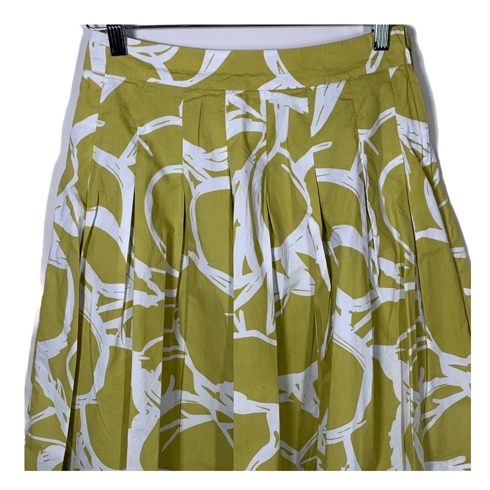 H&M Womens Skirt A Line Flare Pleats Bottoms Work - Picture 2 of 11